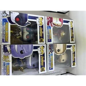 Funko Pop Marvel Avengers End Game Lot Iron Man Captain America Thanos Proxima